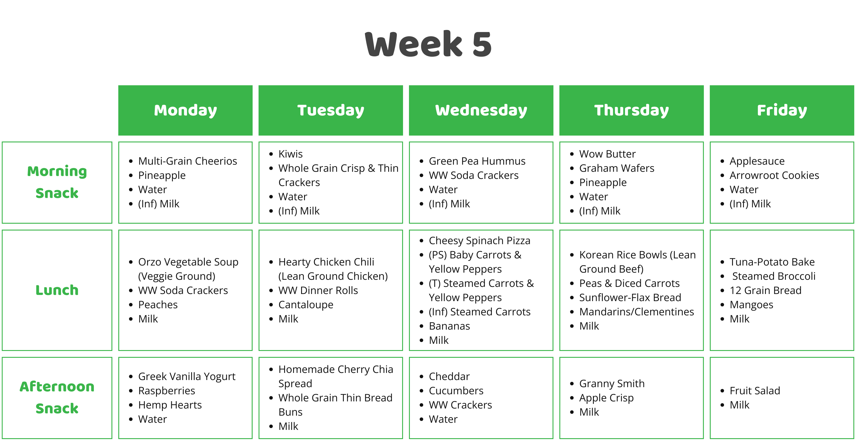 Week 5 Fall_Winter Menu